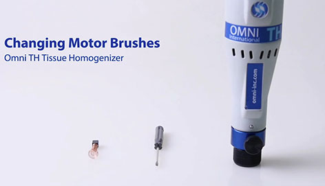 HHow to change motor brushes on the Omni Tissue Homogenizer - Instructional Video